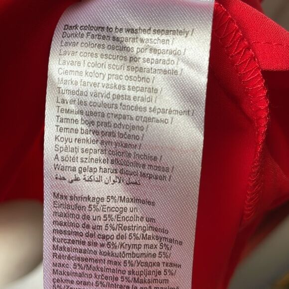 Y.A.S. ASOS Bright Red Yassandia Layered Sleeveless Dress (Size: Small) - Picture 14 of 14